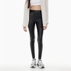 Wilfred daria high waisted leather leggings
